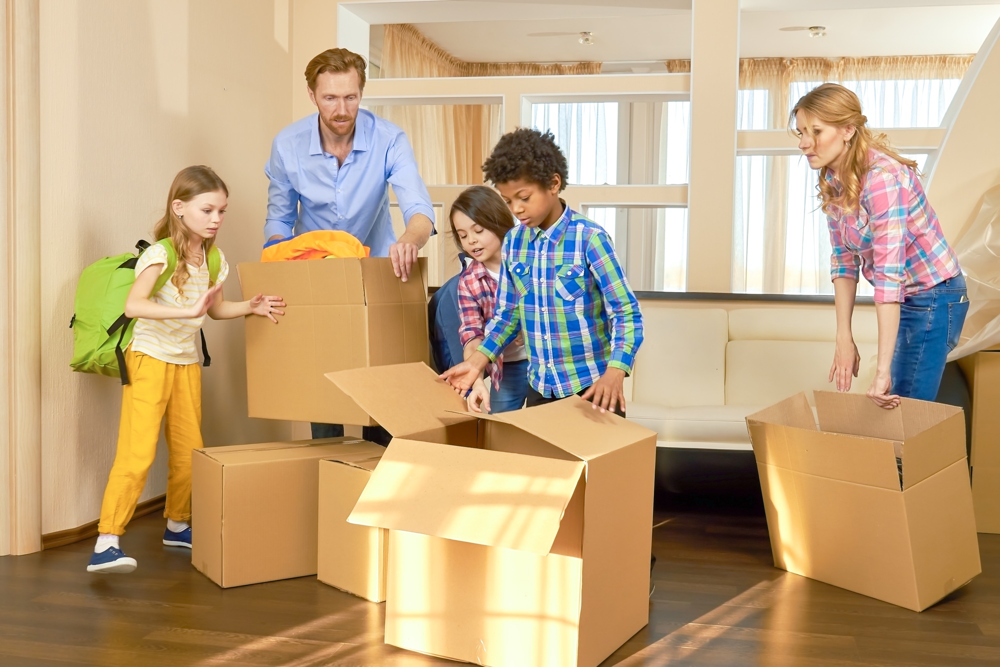Parents and children, relocation